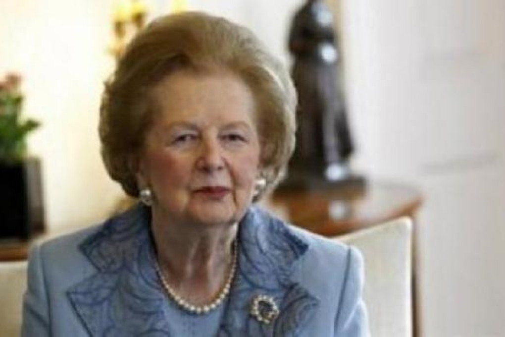 Margaret Thatcher. Photo: AFP