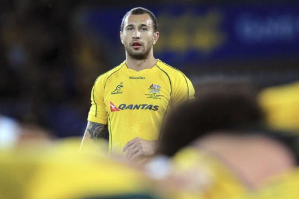 Quade Cooper. Photo: Reuters