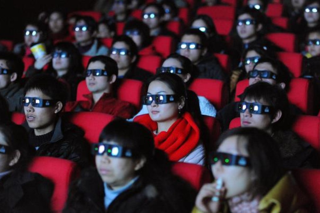 Mainland filmgoers are watching more films than ever. Photo: AFP