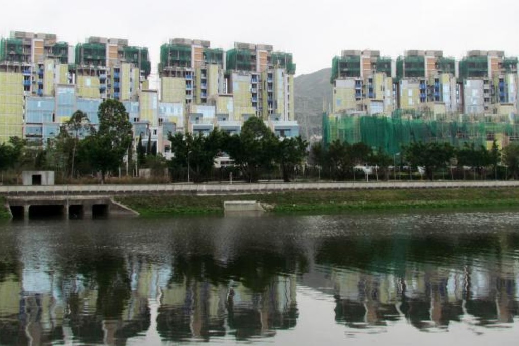 Updated promotional material has already been issued for Sun Hung Kai Properties' luxury Riva development on the Kam Tin River in Yuen Long. Photo: Sandy Li