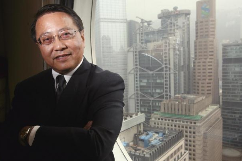 Tony Espina, former chairman of the Securities Association, is owner of the local brokerage firm Goldride Securities. Photo: David Wong