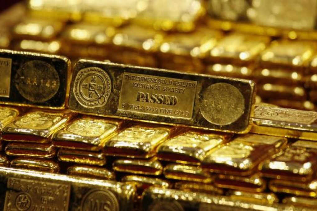 A drop in gold prices also led to a sell-off in mining shares.
