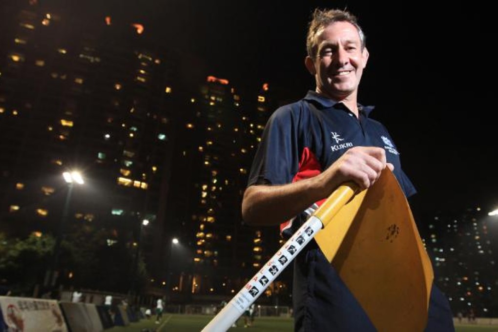 Hong Kong coach Leigh Jones.