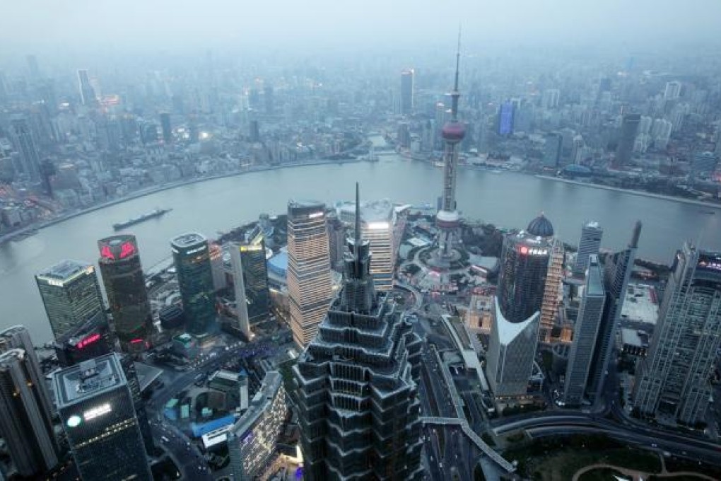 The Pudong area of Shanghai. Photo: Bloomberg