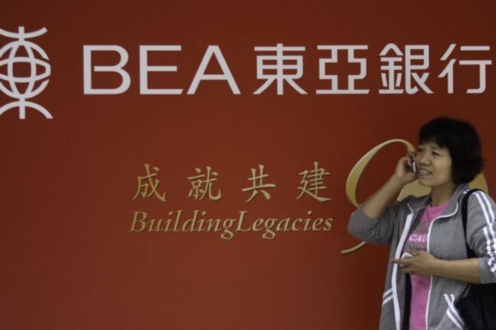 Bank of East Asia gives branches a makeover to attract younger clients