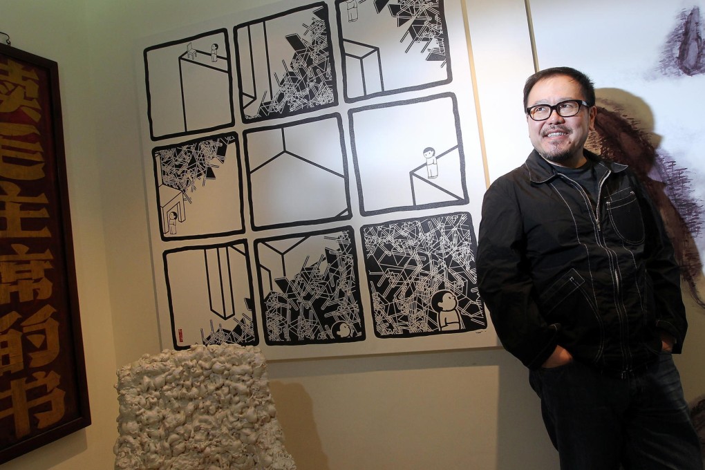 Freeman Lau at the offices of his company Kan and Lau Design Consultants in Kowloon Tong. Photo: May Tse