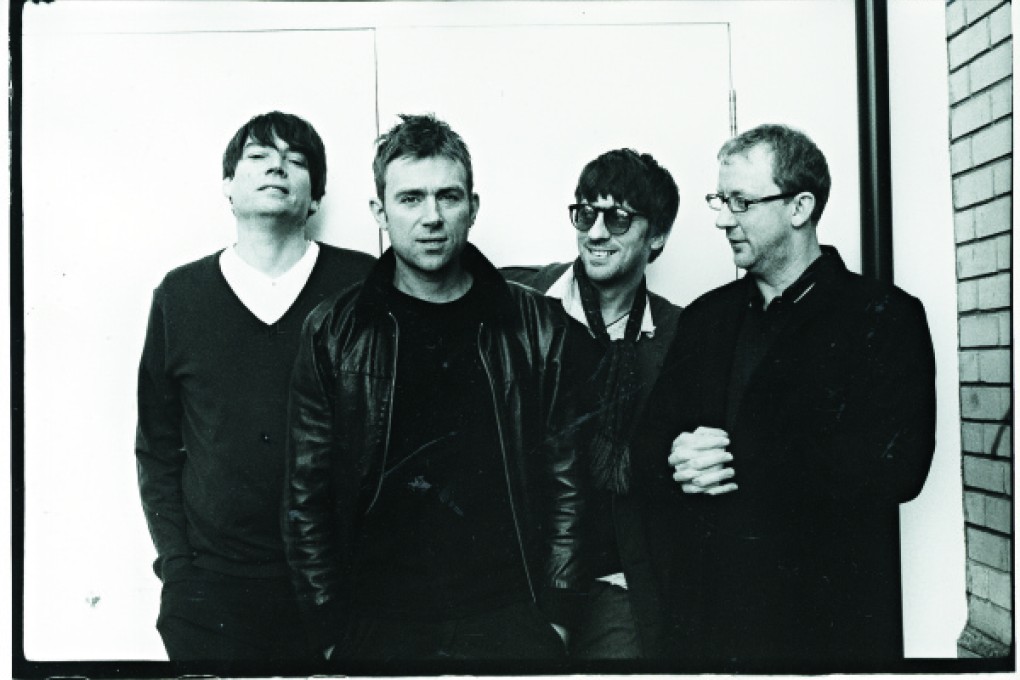 From left: Alex James, Damon Albarn, Graham Coxon and Dave Rowntree.