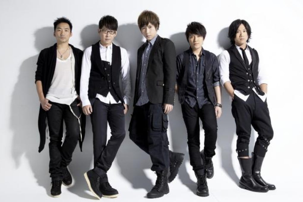 Mayday are, from left, Stone, Guan You, Ashin, Monster and Masa.