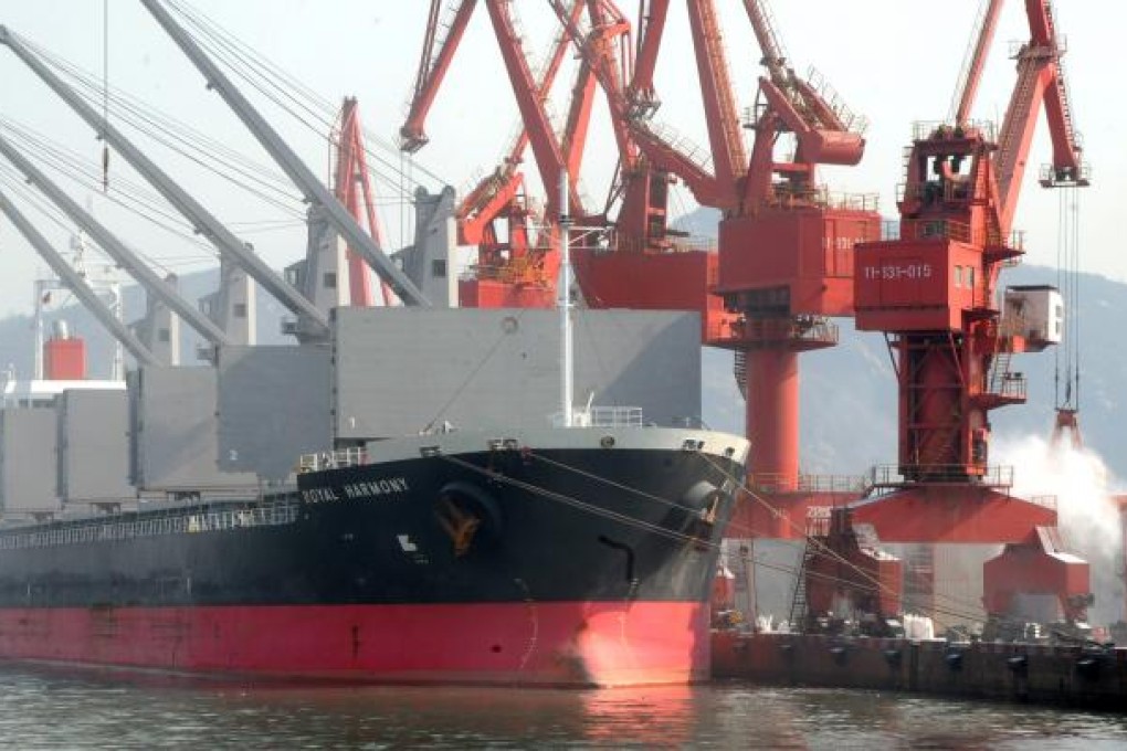 Foreign direct investment in mainland China rose 5.65 per cent from a year earlier to US$12.4 billion. Photo: Xinhua