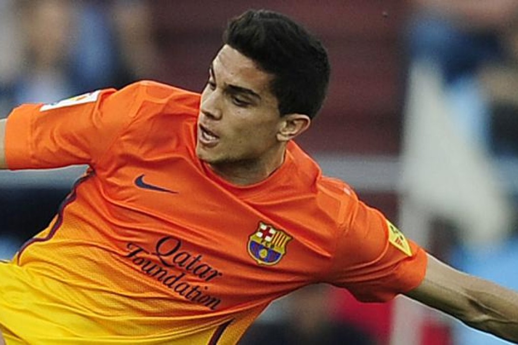 FC Barcelona's Marc Bartra. Photo: AP