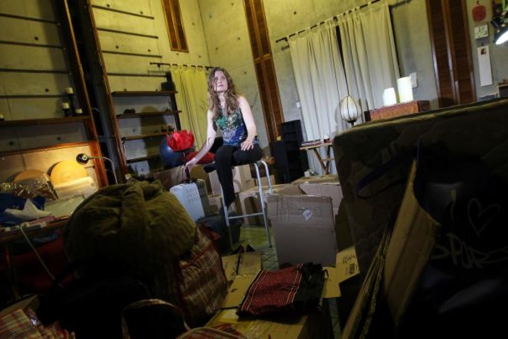 Karen Carmen is moving to a smaller place on Lamma Island because her landlord has raised the rent. But finding cheaper accommodation is not easy. Photo: Felix Wong