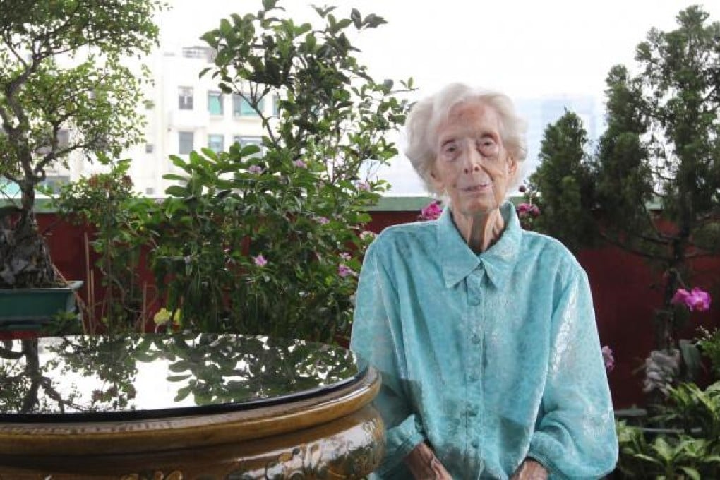 Elsie Tu puts her longevity down to exercise. Photo: May Tse