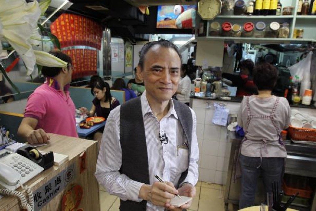 Another one bites the dust ... restaurant owner Mak Ping-keung is sad to close his Ngau Kee Food Cafe at 3 Gough Road. Photo: Dickson Lee