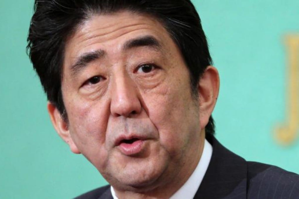 Japanese leader Shinzo Abe
