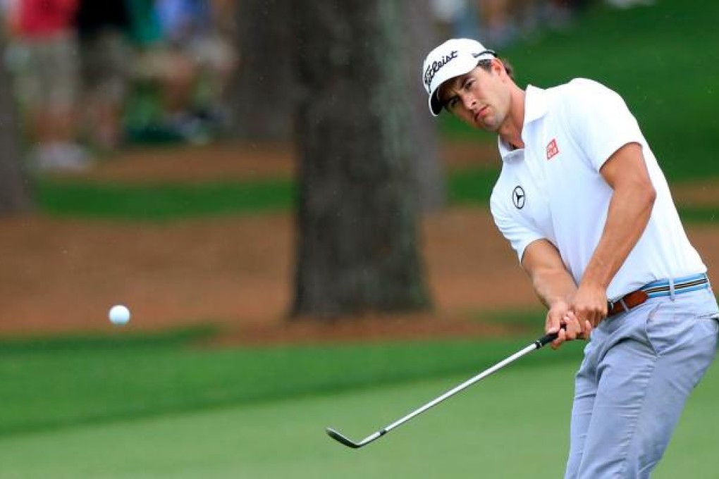 Adam Scott of Australia. Photo: Xinhua