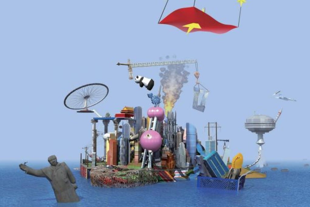 RMB City 2007by mainland artist Cao Fei will be on show at the hub site next week. Photo: SCMP