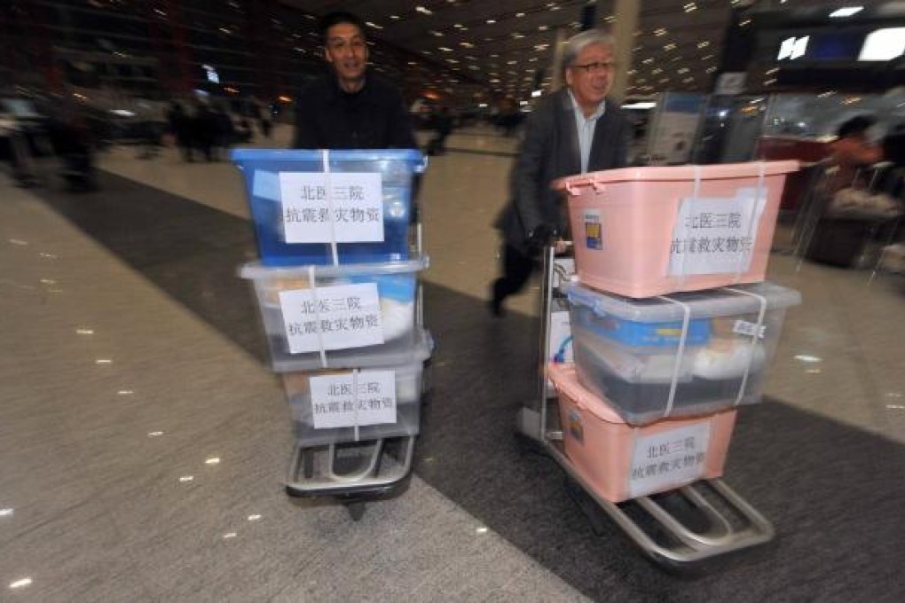 Families in Baoxing county stranded as food runs short