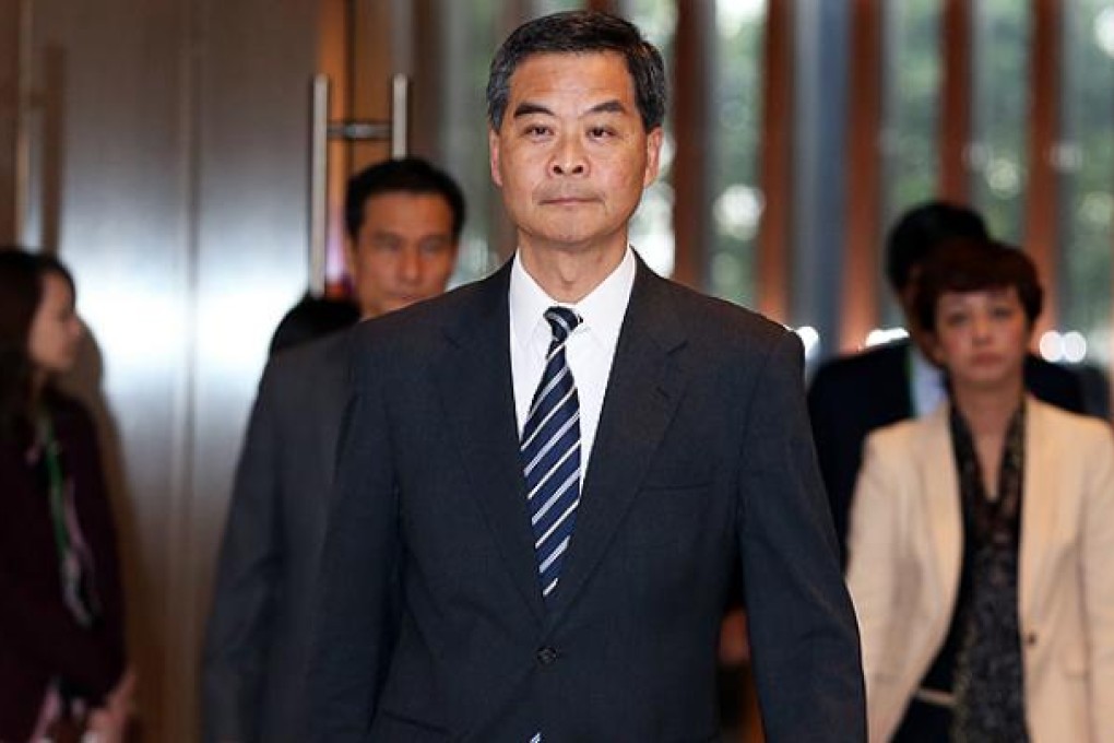 Chief Executive Leung Chun-Ying. Photo: AP