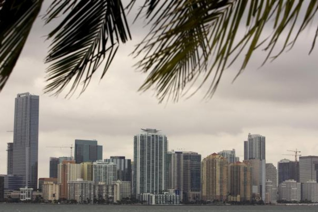 Downtown Miami, Florida, where the real estate market has recovered like nowhere else in the United States. Photo: Reuters