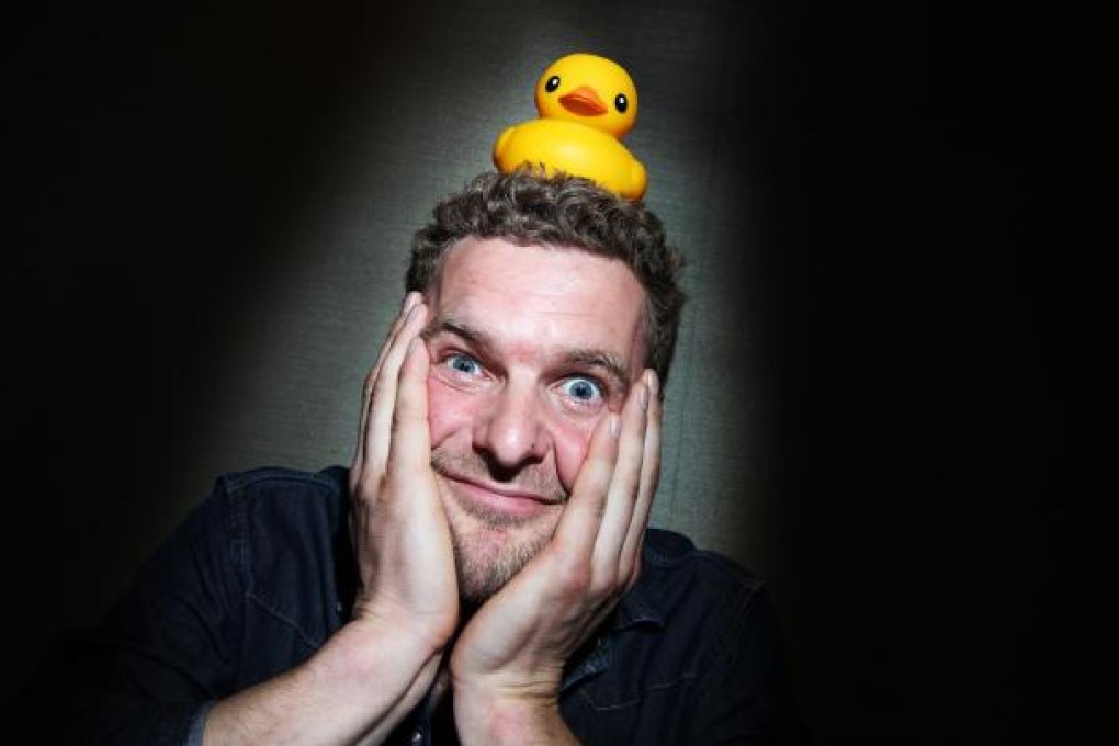Rubber Duck creator Florentijn Hofman. Photo: May Tse