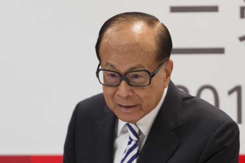 Li Ka-shing's foundation is his 'third son'. Photo: Bloomberg