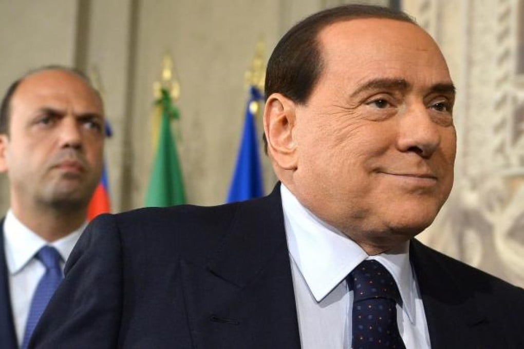 Scandal-tainted tycoon Silvio Berlusconi. Photo: AFP