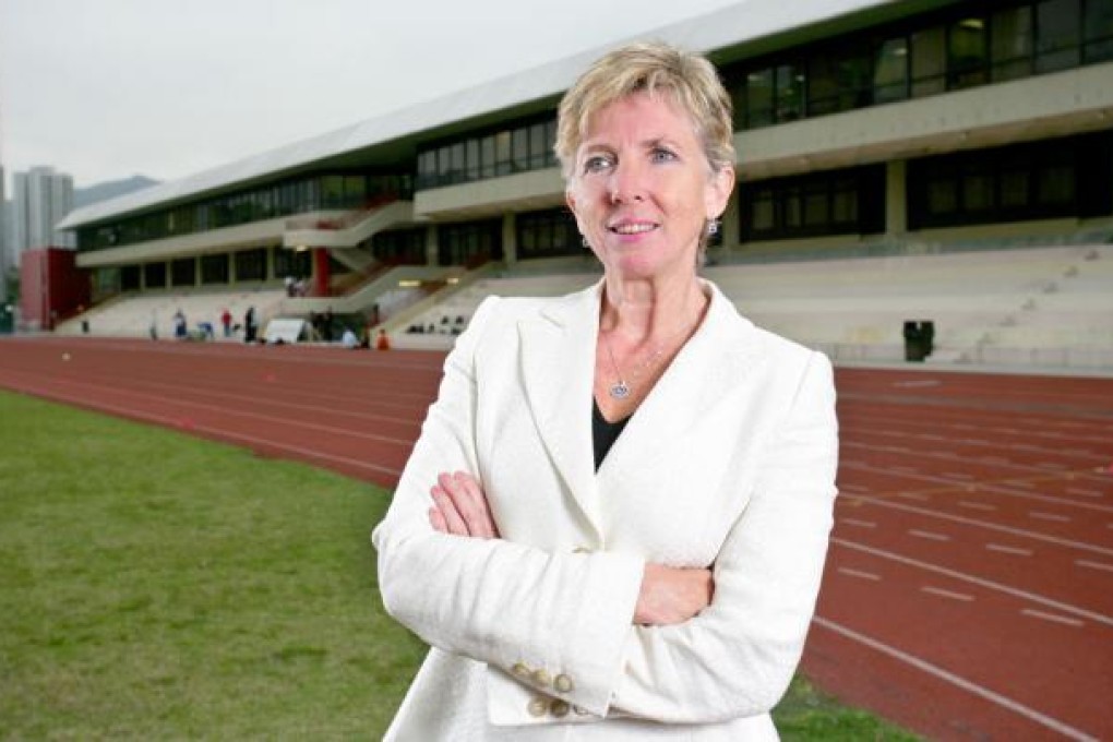 Dr Trisha Leahy, chief executive, HK Sports Institute. Photo: Gary Mak