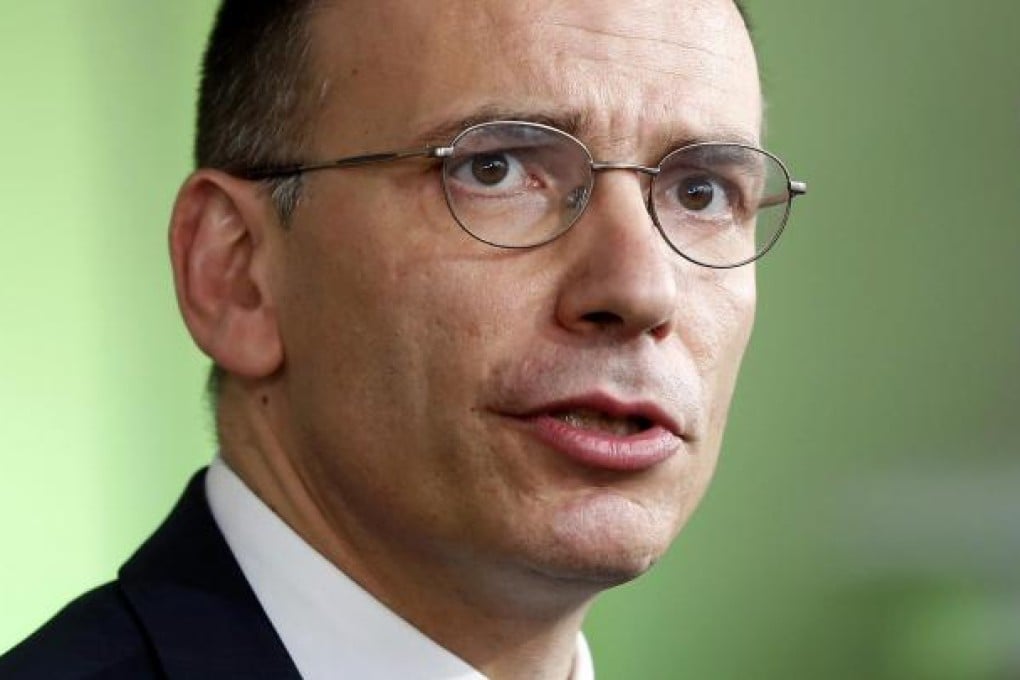 Though quite young, Enrico Letta is known as a good mediator. Photo: Bloomberg