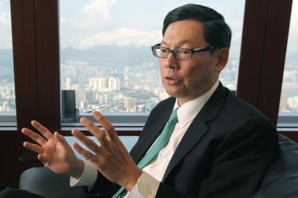 Norman Chan saw his bonus rise 20 per cent. Photo: Dickson Lee