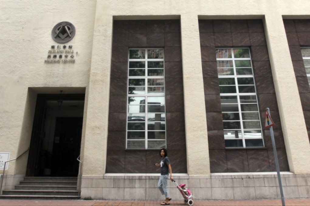Zetland Hall in Central, which is home to Freemasonry in Hong Kong. Photo: Edward Wong