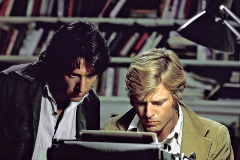 Dustin Hoffman and Robert Redford in All the President's Men. Photo: AP