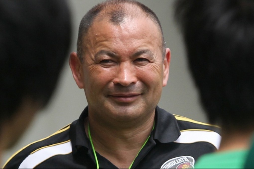 Brave Blossoms' head coach Eddie Jones. Photo: Oliver Tsang