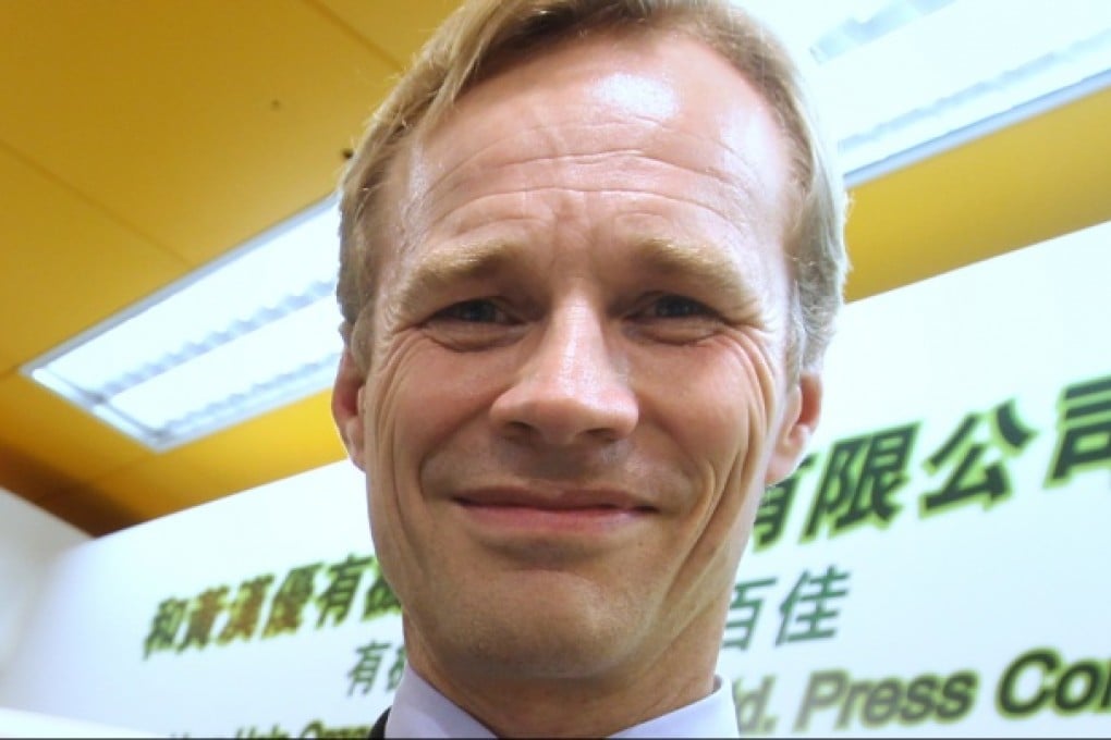 Chi-Med chief executive Christian Hogg