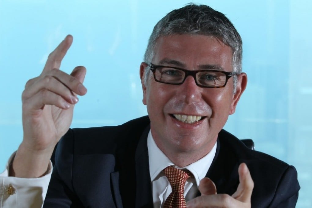 Piers Brunner of Colliers International says investors are looking for attractive opportunities outside Hong Kong. Photo: Edward Wong