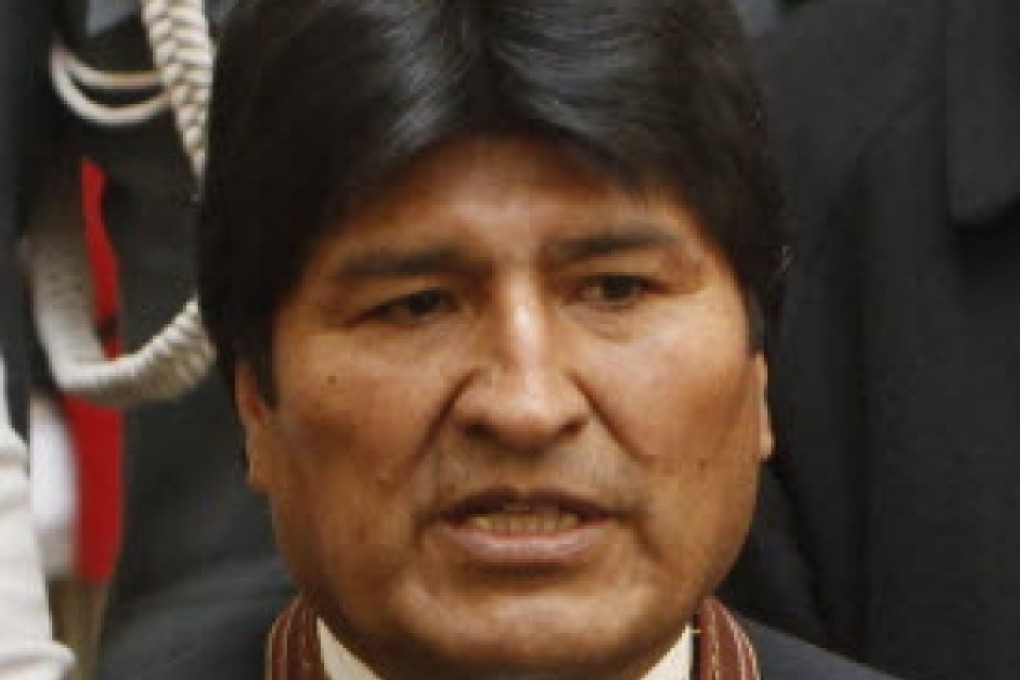 Bolivia's President Evo Morales. Photo: Reuters