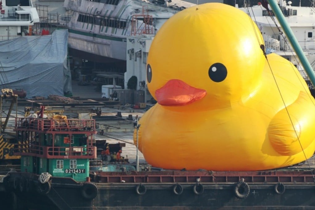 The 'Rubber Duck'. Photo: Dickson Lee