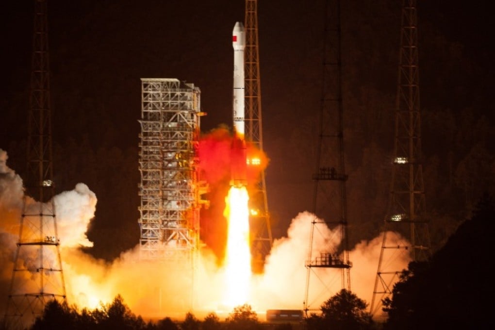 A carrier rocket carrying a Beidou navigation satellite blasts off from the Xichang Satellite Launch Centre in Sichuan last year. Photo: Xinhua