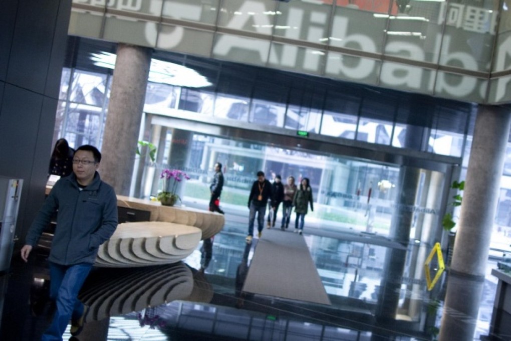 Employees at Alibaba Group's headquarters in Hangzhou will be spending a lot more of their time on mobile e-commerce strategies. Photo: Bloomberg