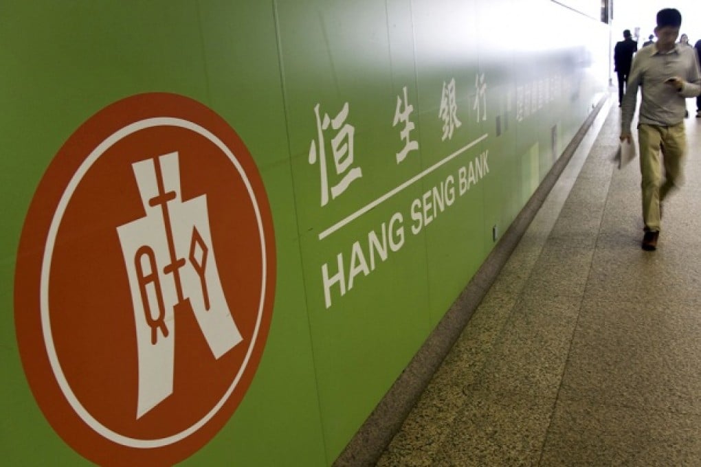 Trumpex International Limited filed a writ against Hang Seng Bank for a bank transfer after bogus instruction. Photo: Bloomberg