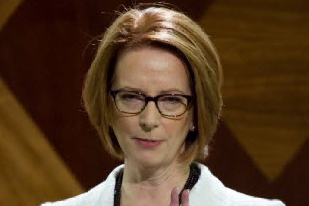 Australian Prime Minister Julia Gillard. Photo: Xinhua