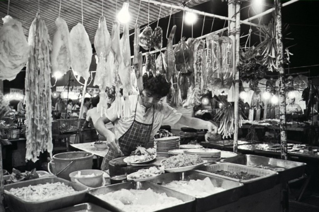 Poor Man's Nightclub food stall in 1986. Photo: SCMP Pictures