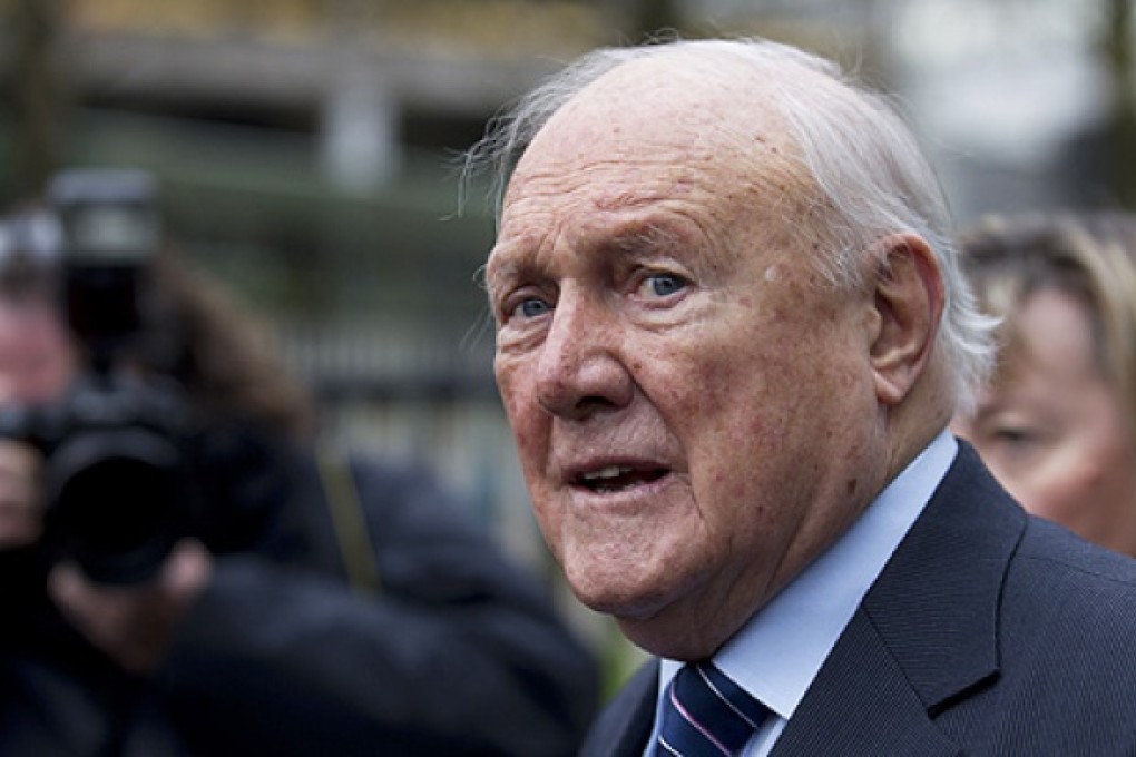 Former BBC broadcaster presenter Stuart Hall. Photo: AP