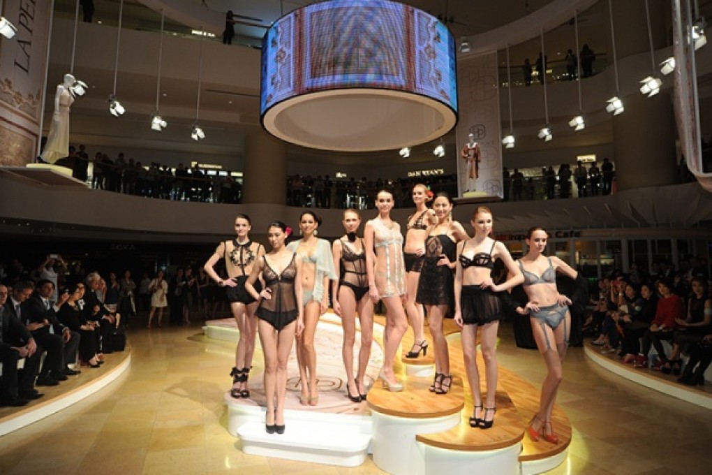 Lots of flesh on show at La Perla