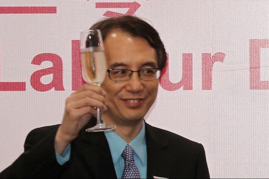 Paul Tang Kwok-wai, Civil service minister. Photo: Edward Wong