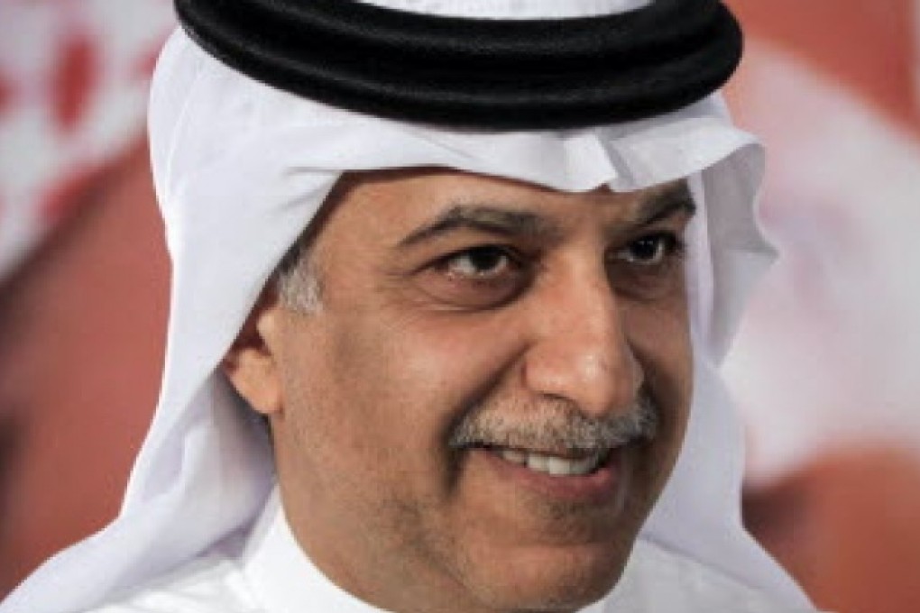 Bahrain Football Association president Sheikh Salman bin Ebrahim al-Khalifa. Photo: AFP
