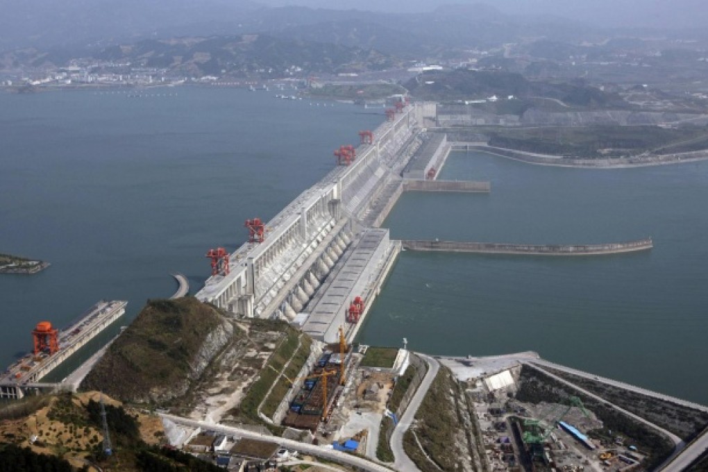 Three Gorges Dam on the Yangtze River. Photo: Reuters