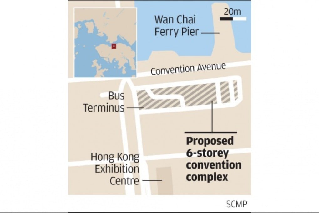 Wan Chai site marked out for new convention centre