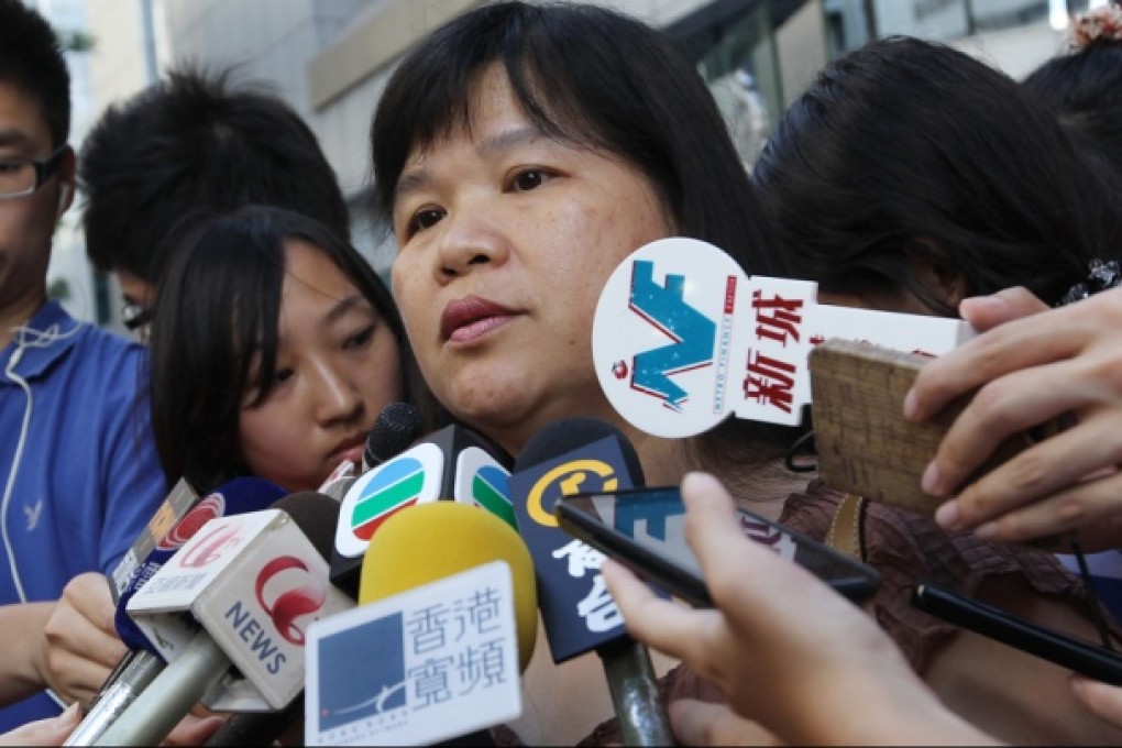 Mak Yin-ting, Chairperson of The Hong Kong Journalists Association. Photo: Edward Wong