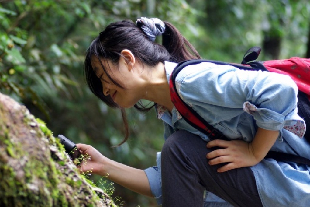 Botanist Yang Heng during a field trip. Photo: SMP