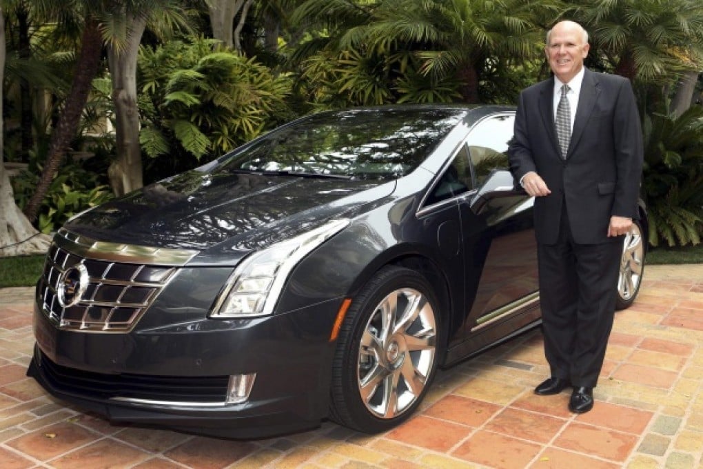 General Motors Chairman and CEO Akerson. Photo: Reuters